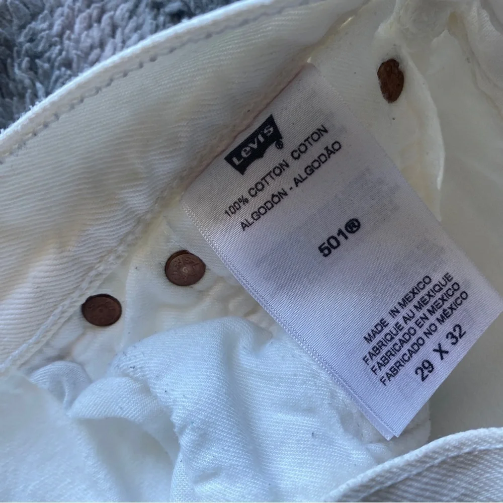 Levi's Custom Painted Conversation Jean